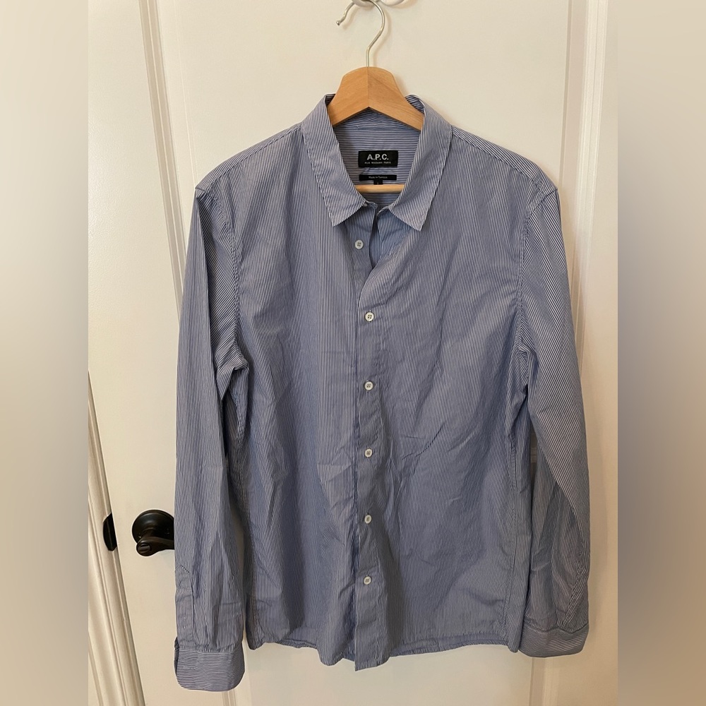 APC button down men’s shirt